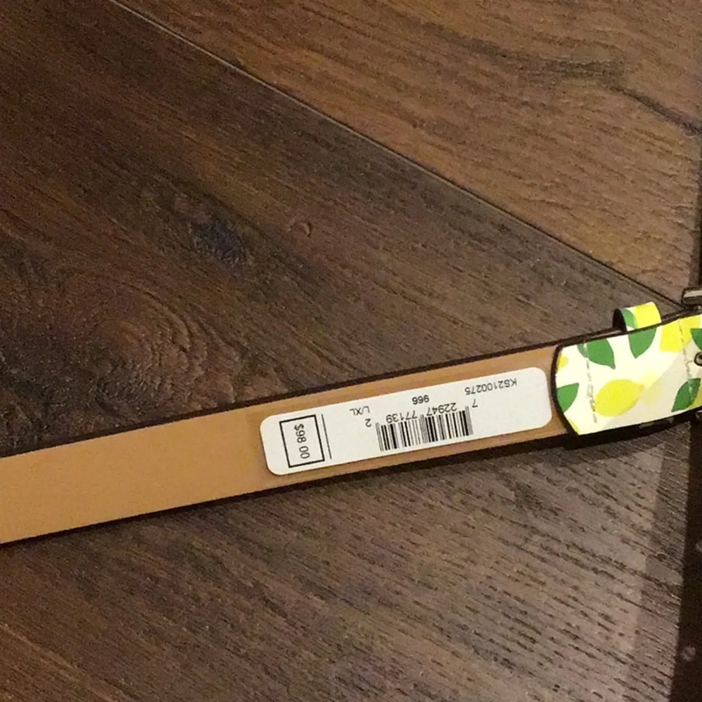 Kate Spade New York NWT genuine leather Lemon Belt Bag size L/XL.